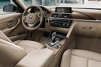 Interior rental BMW